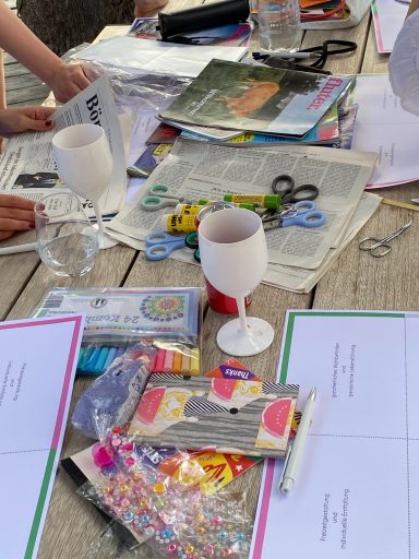 Vision Board Workshop Impressionen